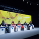 The Quartz Africa panel at the World Economic Forum.